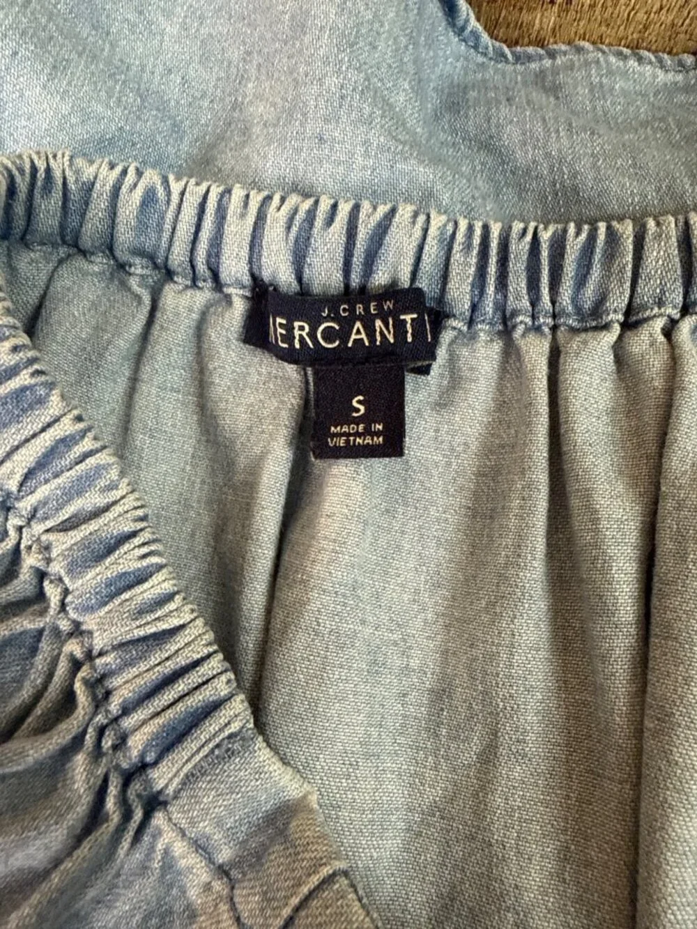 J.Crew Wrap Skirt With Ruffle Hem Size S